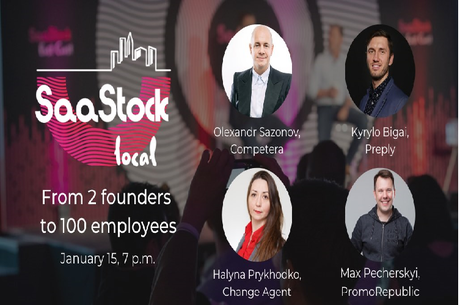 SaaStock Local Kyiv 4.0: From 2 founders to 100 employees