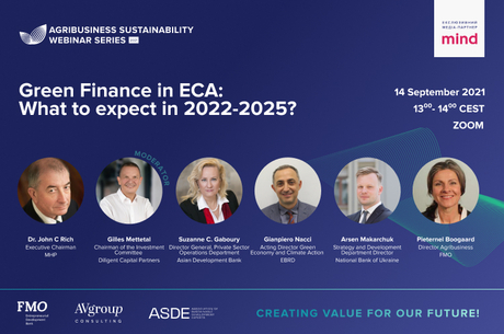 Green Finance in ECA: What to expect in 2022-2025? Webinar