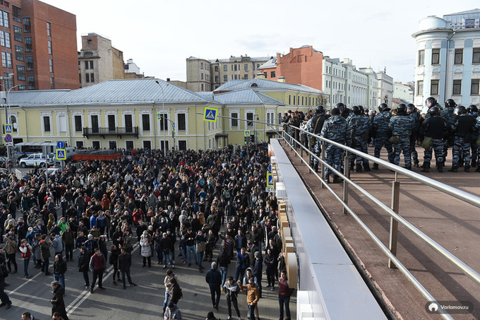 У Росії відбулися масові мітинги проти влади