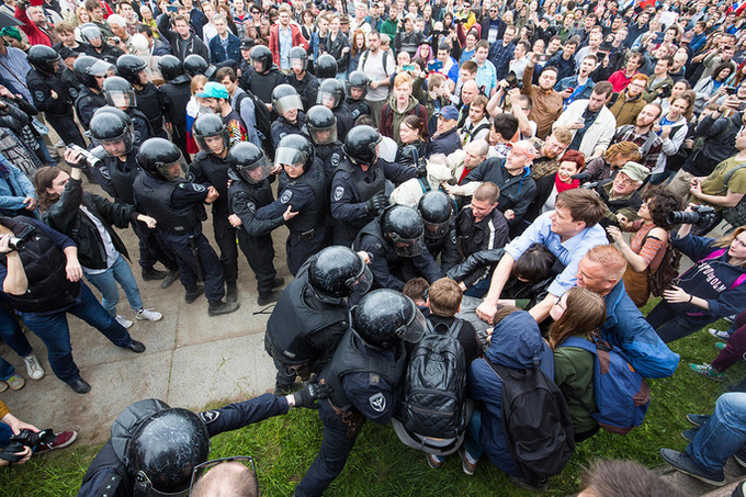 Опозиційні протести в Росії очима кореспондентів Reuters