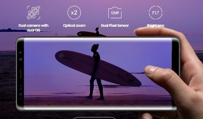 «Я хочу, ти хочеш, він хоче»: Samsung представив новий смартфон Galaxy Note 8 (ВІДЕО)