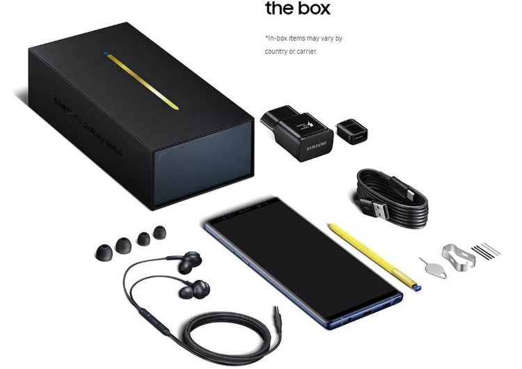  '   : Samsung   Galaxy Note 9
