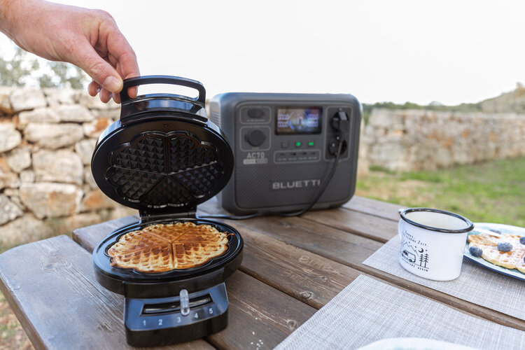 Keep Your Lights on for Hours During Power Outages with BLUETTI AC70 Portable Power Station